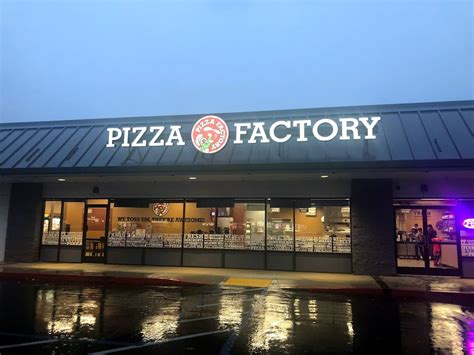 how much are pizza factory pizzas